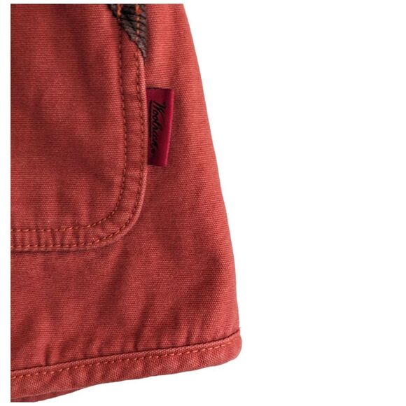 WOOLRICH WOMEN'S DORRINGTON BARN VEST 18560 FLEECE LINED BRICK RED SIZE S VEST - Picture 7 of 11